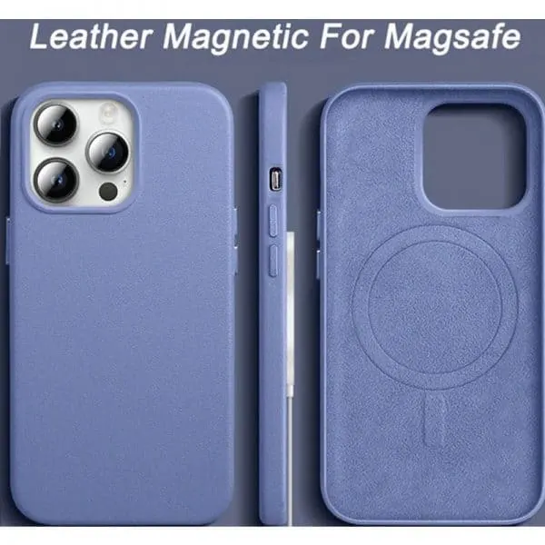 07-600x600-1.webp Apple iPhone 12 Pro Max PU Leer Magsafe Hoesje - Image 1