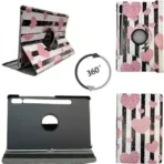 Bookcase voor Samsung Galaxy Tab S7 Flip Stand 360° Print hoesje