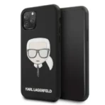 Apple iPhone 11 Pro Max Zwart Karl Lagerfeld Hard Back cover hoesje