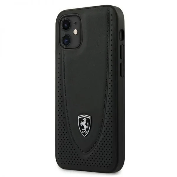 1-62-1-600x600-1.webp Apple iPhone 12 Pro Max Zwart Ferrari Hard Back cover hoesje - Image 1