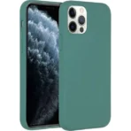 Apple iPhone 14 Pro PU Leer Magsafe Dennennaald Groen Hoesje