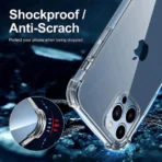 Apple iPhone 15 Pro Max Gorilla – stevige Hoesje Transparant - Image 4