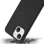Apple iPhone 14 PU Leer Magsafe Zwart Hoesje - Afbeelding 2