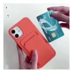 Apple iPhone 11 Pro Max Blauw Luxe achterkant TPU hoesje met Pasjes - Image 14