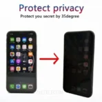 Apple iPhone 12 Pro Max Privacy Tempered Glass Screenprotectors