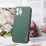 Apple iPhone 13 Pro Max achterkant TPU Luxe High Quality Leather Case