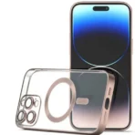 Apple iPhone 15 Plus met Camerabescherming Magsafe Roze Hoesje - Afbeelding 3