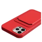 Apple iPhone 11 Pro Max Blauw Luxe achterkant TPU hoesje met Pasjes - Image 4