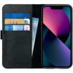 Apple iPhone 16E Boek Hoesje Zwart - Afbeelding 3