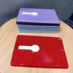 Apple iPad Air 3 10.5 A2152/A2153/A2154/A2123 hoes Glitters extra stevig Bling Bling – keuze uit 8 kleuren