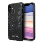 Guess iPhone11 Marmer achterkant hoesje - Afbeelding 2