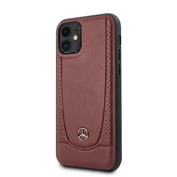 MEH11-BRUIN.webp Apple iPhone11 Mercedes-Benz Hard Back cover hoesje - Image 1