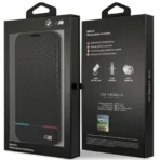 Samsung Galaxy S22 Plus zwarte BMW book cover Telefoonhoesje - Image 3