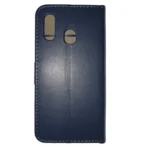 Samsung Galaxy A10/M10 blauw boek hoesje met extra vakjes voor pasjes en brief geld