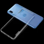 Samsung Galaxy A20/A30S Nillkin backcover silicone zwart hoesje - Image 2