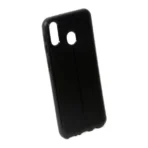 Samsung Galaxy A20/M20 back cover Silicone zwart hoesje - Image 3