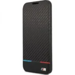 Samsung Galaxy S22 Plus zwarte BMW book cover Telefoonhoesje - Image 2