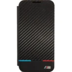 Samsung Galaxy S22 Plus zwarte BMW book cover Telefoonhoesje - Image 5