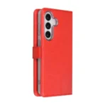 Galaxy S26 Plus Book Case hoesje - Pasjeshouder voor 3 pasjes - Magneetsluiting - Hanger - Rood - Image 4