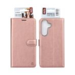 Galaxy S26 Plus Book Case hoesje - Pasjeshouder voor 3 pasjes - Magneetsluiting - Hanger - Rose Gold - Image 2