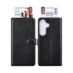 Galaxy S26 Plus Book Case hoesje - Pasjeshouder voor 3 pasjes - Magneetsluiting - Hanger - Zwart - Image 2