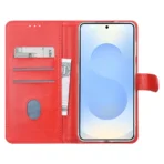 Galaxy S26 Plus Book Case hoesje - Pasjeshouder voor 3 pasjes - Magneetsluiting - Hanger - Rood - Image 3