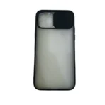 Apple iPhone 11 Zwart achterkant 3D Matte TPU hoesje