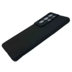 Samsung Galaxy S23 Ultra Zwart achterkant 3D Camera Matte TPU hoesje - Image 3