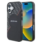 AMG iPhone 16 Backcover hoesje Double layer - Magsafe - Zwart