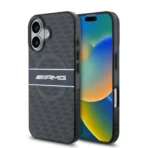 AMG iPhone 16 Backcover hoesje - Double layer - Magsafe - Transparant