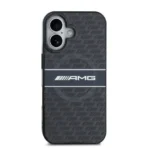 AMG iPhone 16 Backcover hoesje - Double layer - Magsafe - Transparant - Afbeelding 2
