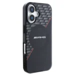 AMG iPhone 16 Backcover hoesje Double layer - Magsafe - Zwart - Image 2