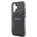 AMG iPhone 16 Backcover hoesje Double layer - Magsafe - Zwart - Image 3