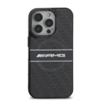 AMG iPhone 16 Pro Backcover hoesje Double layer - Magsafe - Transparant - Afbeelding 2