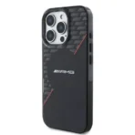 AMG iPhone 16 Pro Max Backcover hoesje Double layer - Magsafe - Zwart - Afbeelding 3