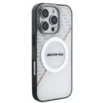 AMG iPhone 16 Pro Max Backcover hoesje - Double layer - Magsafe - Rood - Image 5