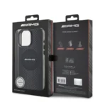 AMG iPhone 16 Pro Backcover hoesje Magsafe double layer - Zwart - Image 8