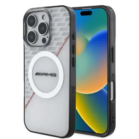 amg-amg-iphone-16-pro-backcover-hoesje-magsafe-dou-9.webp AMG iPhone 16 Pro Backcover hoesje - Magsafe - Double Layer - White Circle - Transparant - Image 1
