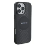 AMG iPhone 16 Pro Max Backcover hoesje - Magsafe - Double Layer - Zwart - Afbeelding 2