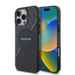 AMG iPhone 16 Pro Max Backcover hoesje - Magsafe - Double Layer - Zwart