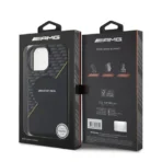 AMG iPhone 16 Pro Max Backcover hoesje - Magsafe - Double Layer - Zwart - Image 8