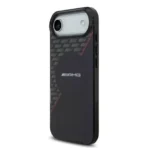 AMG iPhone 17 Air Backcover hoesje - Magsafe - Double Layer - Red Line - Zwart - Image 6