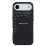 AMG iPhone 17 Air Backcover hoesje - Magsafe - Double Layer - Red Line - Zwart - Image 5