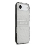 AMG iPhone 17 Air Backcover hoesje - Magsafe - Double Layer - Transparent Rhombs Repeat - Wit - Image 5