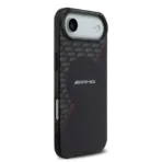 AMG iPhone 17 Air Backcover hoesje - Magsafe - Double Layer - Red Line - Zwart - Image 4