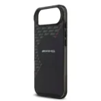 AMG iPhone 17 Air Backcover hoesje - Magsafe - Double Layer - Red Line - Zwart - Image 3