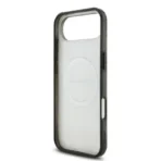 AMG iPhone 17 Air Backcover hoesje - Magsafe - Double Layer - Red Line - Wit - Image 3