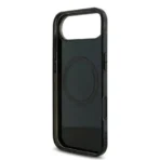 AMG iPhone 17 Air Backcover hoesje - Magsafe - Double Layer - Yellow Line - Zwart - Image 5