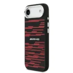 AMG iPhone 17 Air Backcover hoesje - Magsafe - Red Line Graphics - Zwart - Image 4