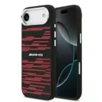 AMG iPhone 17 Air Backcover hoesje - Magsafe - Red Line Graphics - Zwart